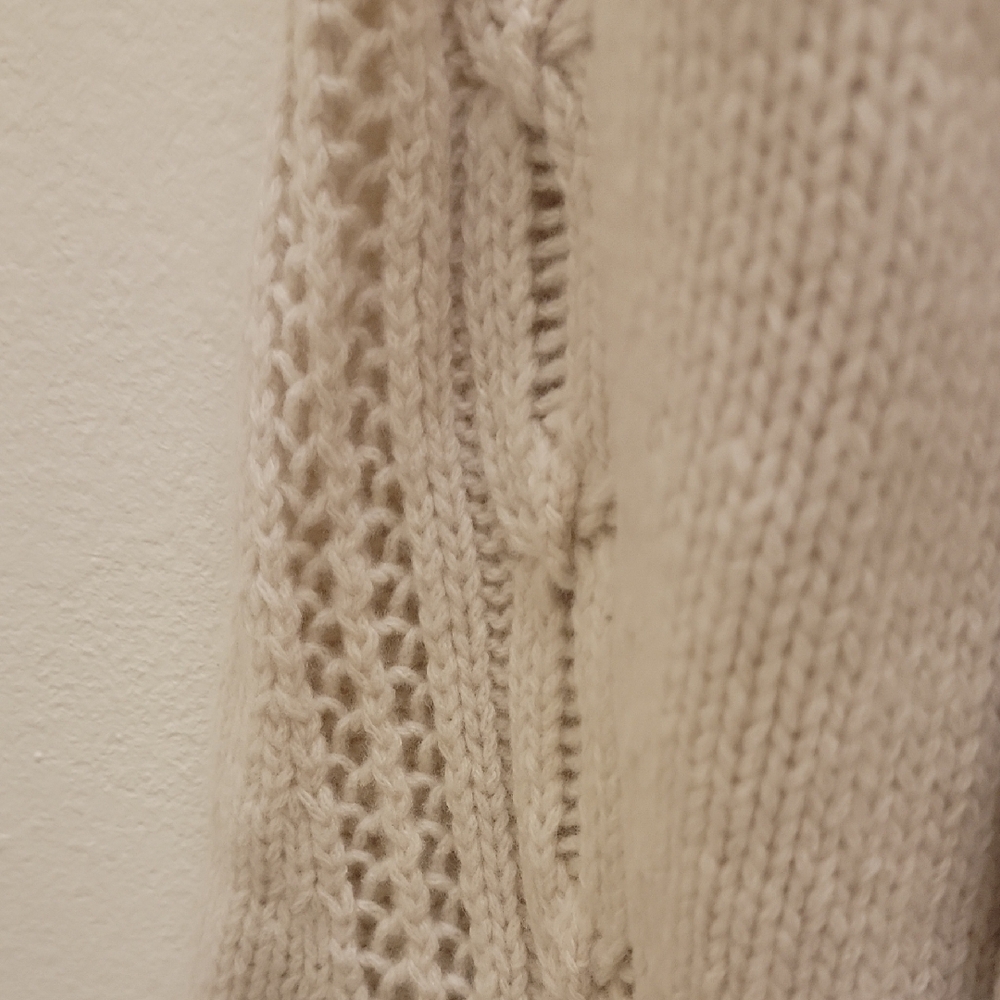 Zadig & Voltaire Beige Knit Cardigan Sweater - Picture 3 of 10